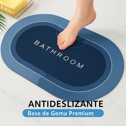 Alfombra Superabsorbente: elegancia y seguridad en el baño🛁🧽