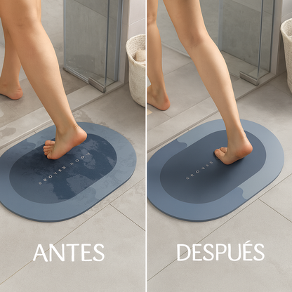 Alfombra Superabsorbente: elegancia y seguridad en el baño🛁🧽