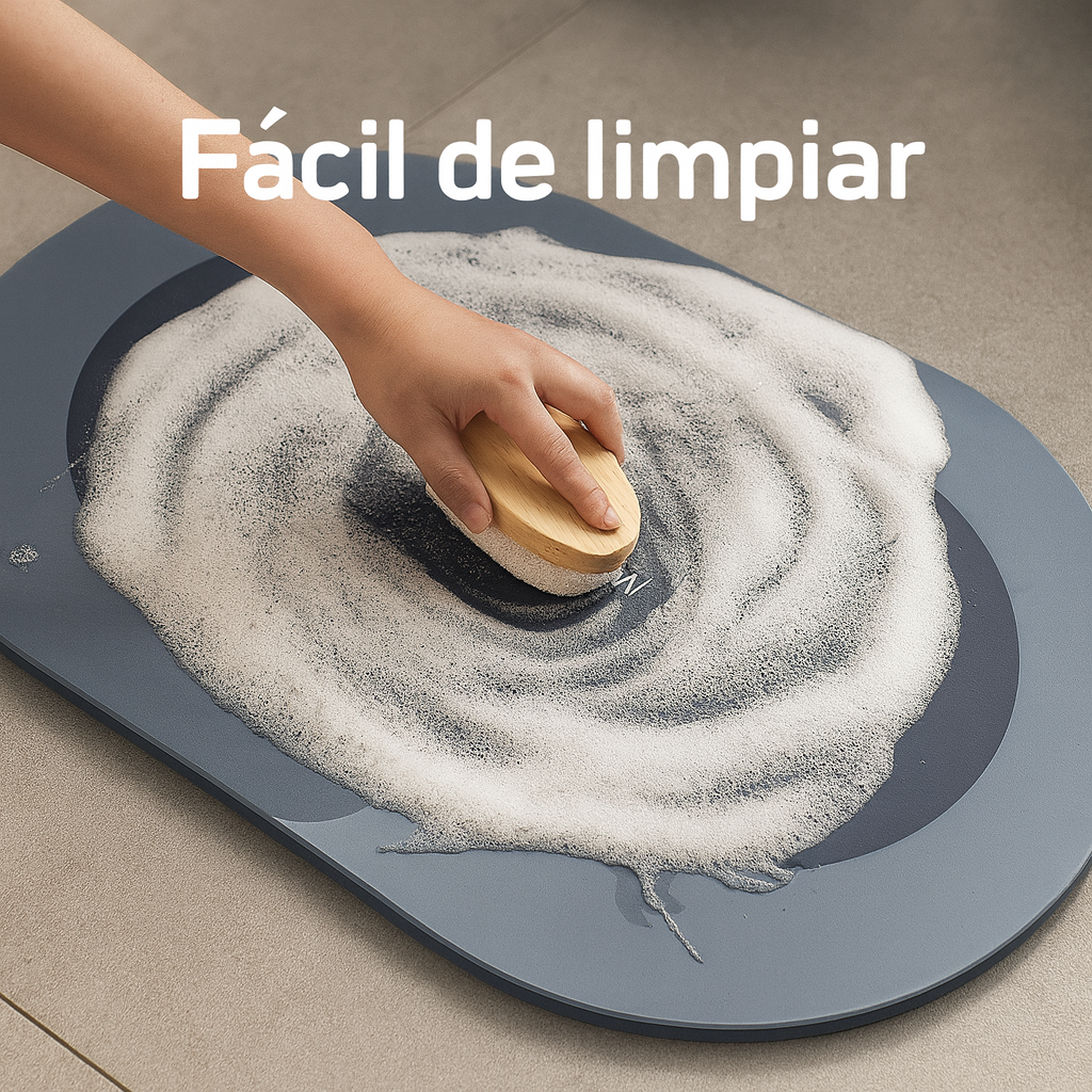 Alfombra Superabsorbente: elegancia y seguridad en el baño🛁🧽